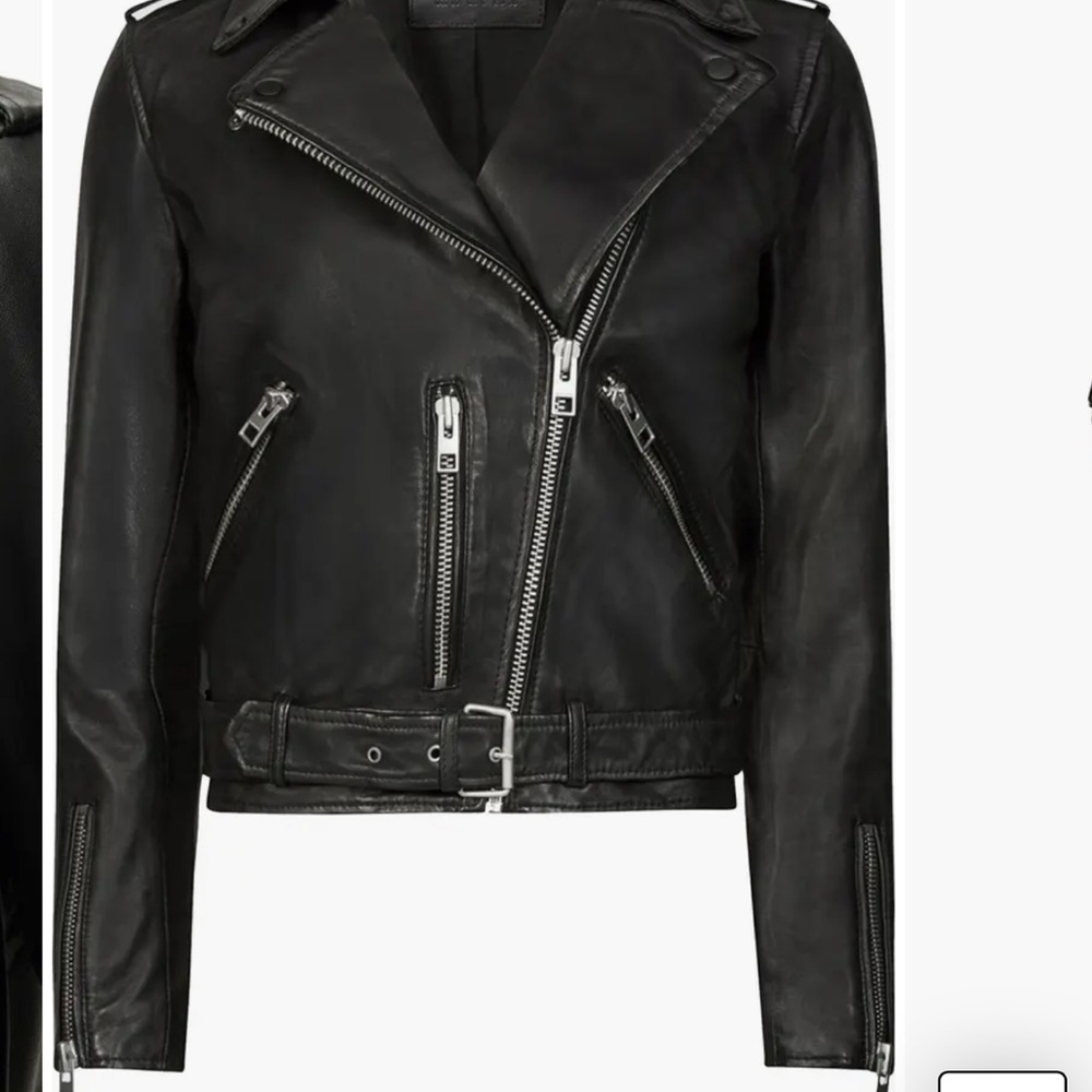 All Saints Balfern Leather Jacket